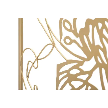 PANEL Z ŻELAZA GOLD FACE 60x1x80 cm